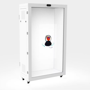 Tủ trưng bày cảm ứng 3D 75 inch, tủ trưng bày <span class=keywords><strong>LCD</strong></span> trong suốt ba chiều - Product Image 1