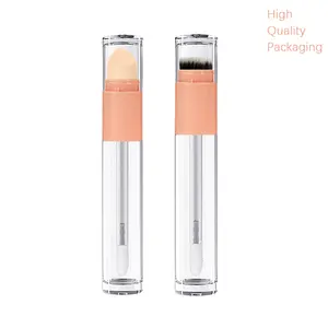 Concealer Tube Packaging With Sponge Brush Applicator For Eye Circles Facial Concealer Container