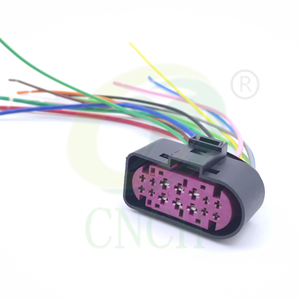 14 pin kuncir Harness 1J0 973 737 untuk lampu depan Audi VW A4 A6 A8 Seat Leon Skoda - Product Image 1