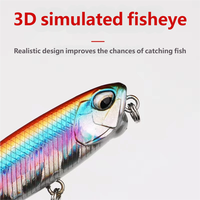 Micro leurre de surface 5g pour brochet, brochet à bec haut, culter, basse, Elopichthys Bambusa, poisson-serpent, poisson mandarin - Leurre dur artificiel