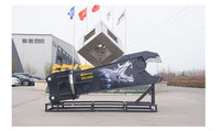 Cisaille hydraulique pour excavatrice, outil de démolition de bâtiments et de recyclage des métaux, marque ORANTE, 20 tonnes, alimentée par le moteur de l'excavatrice
