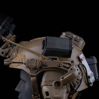 Casque Tactique Airsoft Léger SF Super High Cut pour Chasse, Tir, Wargame – Casque de Protection Équipement Sportif Extérieur Vélo