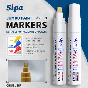 Pennarello indelebile a olio SP518 all'ingrosso con punta a scalpello larga - <span class=keywords><strong>Jumbo</strong></span> <span class=keywords><strong>Marker</strong></span> - Product Image 4