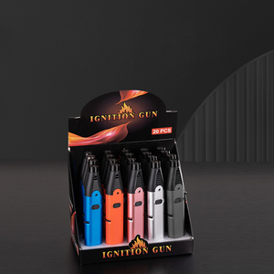 Encendedor de soplete a prueba de viento de butano recargable de regalo de 2017 - Product Image 6