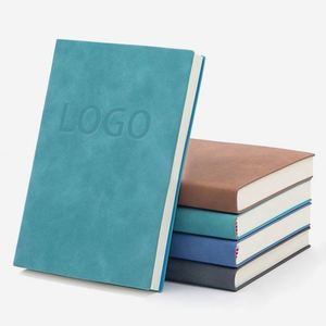Custom A5 B5 A4 Pu Lined Hardcover Leather <b>Journal</b> Notebook with Pen Holder Gift for Students - Product Image 1