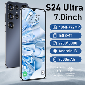 Teléfono Celular Original S24 Ultra 16GB+512GB Deca Core 7 Pulgadas CDMA Desbloqueado Doble SIM 5G Android 13.0 108MP 120Hz Smartphone - Product Image 1