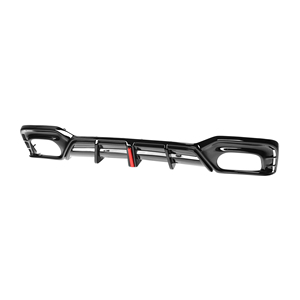 Kit de Carrocería Estilo <span class=keywords><strong>A5</strong></span>, Difusor Trasero Negro Brillante para <span class=keywords><strong>Audi</strong></span> <span class=keywords><strong>A5</strong></span> B9.5 Sport <span class=keywords><strong>Line</strong></span> 2021+, 3 Piezas, Difusor Real con Divisores - Product Image 6