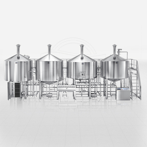 Équipement de <span class=keywords><strong>brasserie</strong></span> <span class=keywords><strong>artisanale</strong></span> <span class=keywords><strong>professionnel</strong></span> de 1000 L, <span class=keywords><strong>brasserie</strong></span> automatisée à 4 cuves pour la mise en place d'une microbrasserie - Product Image 1