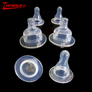 Tétine en <span class=keywords><strong>silicone</strong></span> de taille standard 50 mm <span class=keywords><strong>ou</strong></span> 40 mm de diamètre, tétine transparente en <span class=keywords><strong>silicone</strong></span> LSR pour biberon - Product Image 3