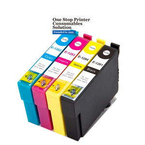 <span class=keywords><strong>Cartouche</strong></span> d'encre POWER pour imprimante <span class=keywords><strong>Epson</strong></span> ciselure Sx125 <span class=keywords><strong>Sx130</strong></span>, T1281, T1282, T1283, T1284, Premium, Compatible noir, pour appareil d'impression, 10 paquets - Product Image 1