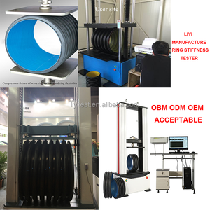 Liyi Gegolfde Buis Ring Stijfheid Universele Testmachine 100kn/Computerbesturing Pijp Banden Ring Stijfheid Testmachine - Product Image 2