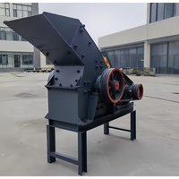 Concasseur à marteaux compact pour déchets de construction, machine de fabrication de sable, recyclage de briques et de béton