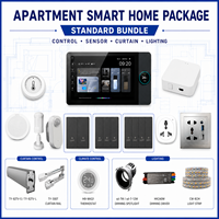 Pack Maison Intelligente Tuya Zigbee 3 Options Système d'Automatisation Domestique pour Appartement Panneau de Contrôle Interrupteur et Prise Intelligents