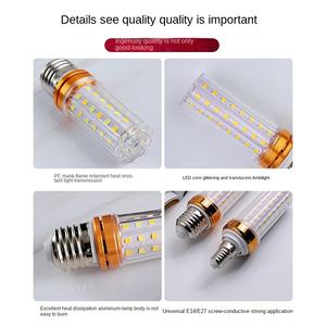 Alto brillo B22/E27/E14 LED Bombilla de maíz Ahorro de energía Cuerpo de aluminio Hogar Dormitorio Decoración AC Power Energy Star - Product Image 4