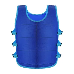 Outdoor Cooling Vest For Men Women Hot Weather Reflective Vest With Ice Packs Clothes Cool Jacket For Working In The Heat