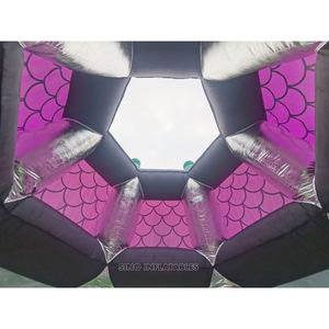 <span class=keywords><strong>Casa</strong></span> inflable de halloween grande para patio exterior, con esqueleto y <span class=keywords><strong>fantasma</strong></span>, fábrica de liquidación - Product Image 5