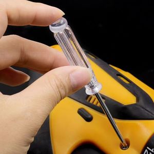 Mini Screwdriver 45 Mm Phillips Bit Transparent Handle For Diy Repair <b>Tools</b> - Product Image 1