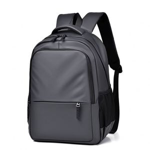 Sac à dos unisexe grande capacité pour ordinateur portable, nouvelle collection 2025, étanche, pour voyage et extérieur, personnalisable, en PU, avec fermeture éclair, idéal pour les affaires. - Product Image 2