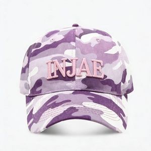 Gorra de Béisbol INJAE con Bordado de Camuflaje, Ajustable, para Hombre y Mujer, Estilo Urbano, Protección Solar para Actividades al Aire Libre - Product Image 5