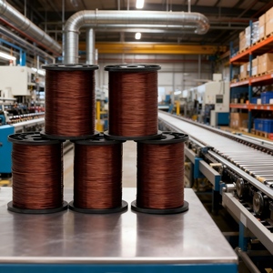 Cavo in Rame a 4 Conduttori con Isolamento Smaltato Piatto 14 <span class=keywords><strong>18</strong></span> 24 28 32 42 <span class=keywords><strong>AWG</strong></span> per Applicazioni Industriali di Riscaldamento, Certificato IP65 - Product Image 1
