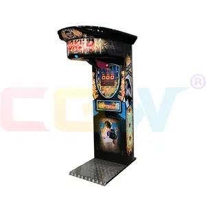 Cgw Bokszak Arcade Game Machine Verlossing, Automatische Boksen Machine Grote Punch Met Ballen/Tickets Uit