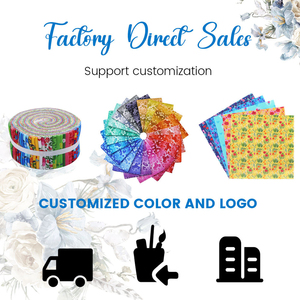 100% personalizzato cotone stampato abbigliamento tessuto tagliato pezzo trapuntatura tessuti fai da te Craft grasso quarto Bundle fatto a mano Patchwork cucito - Product Image 2