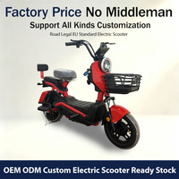 Vélo électrique de ville 500W 48V pour adultes, batterie au plomb-acide, 3 vitesses, frein à tambour, cadre en acier au carbone, écran LCD, moteur sans balais