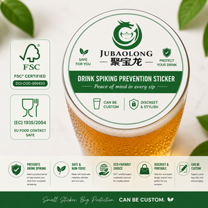 Pegatinas Protectoras Anti-<span class=keywords><strong>Picos</strong></span> para Bebidas de 4 Pulgadas, Protector Desechable para Tapas de Vasos para Seguridad en Bares, Prevención de <span class=keywords><strong>Picos</strong></span> en Copas de <span class=keywords><strong>Vino</strong></span> - Product Image 4
