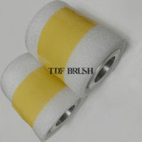 Rouleau à aiguilles en métal aluminium TDF pour la perforation de textiles non tissés, l'ouverture des fibres
