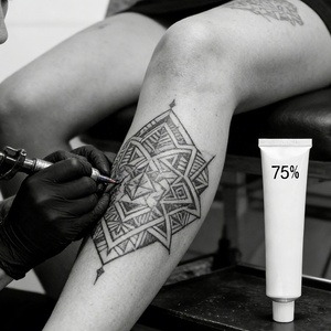 Crème de tatouage sans douleur à 75 %, crème de suppression de tatouage, poste de travail de maquillage pour tatouage, vente en gros à <span class=keywords><strong>prix</strong></span> abordable - Product Image 1