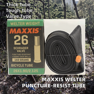 MAXXIS WELTER Chambre à air de vélo épaissie 0.8mm Original 26 700 BMX Road XC AM DH Commute caoutchouc résistant à la crevaison PV SV - Product Image 6