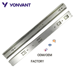 3 Gấp Bóng Mang Đẩy Mở Ngăn Kéo Trượt Đồ Nội Thất Phù Hợp Ngăn Kéo Hướng Dẫn Kính Thiên Văn Kênh Trượt Duy Nhất Mùa Xuân Ngăn Kéo Trượt - Product Image 4