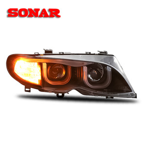Faros Delanteros LED Xenón Modificados para BMW Serie 3 <span class=keywords><strong>E46</strong></span> de 4 Puertas, 12V 50W OEM, 3 Años de Garantía - Product Image 3