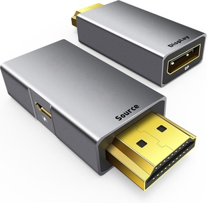 4K/60Hz Cho HDMI DisplayPort <span class=keywords><strong>Adapter</strong></span> Nhôm Nam Để Nữ Chuyển Đổi Tương Thích Với PC <span class=keywords><strong>Card</strong></span> Đồ Họa Máy Tính Xách Tay <span class=keywords><strong>Adapter</strong></span> - Product Image 2