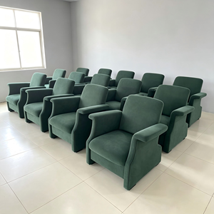 Modern Velvet Hotel Chair Solid <b>Back</b> Foam <b>Cushion</b> Contemporary Design Indoor Furniture for Commercial Use - Product Image 4