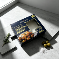 Scatola per Torte Personalizzata in Cartone Ecologico per Alimenti con Finestra e Laminazione Opaca per Confezionamento di Dolci, Dessert e Ciambelle