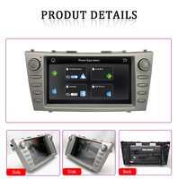 Autoradio GPS Navigation Multimédia 9 pouces Linux 2006-2011 pour Toyota Camry XV40 Aurion avec écran HD USB DSP