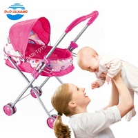 DADI OEM/ODM le plus populaire de sécurité en fer bébé poupée chariot jouet poupée chariot jouets bébé poupée poussette pour enfants
