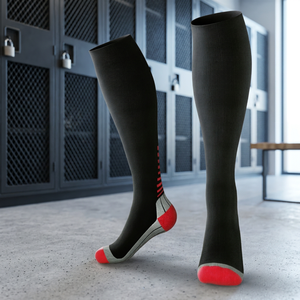 Men's Winter Knitted Breathable Anti-Slip Soccer Football <b>Socks</b> with Custom Logo-Professional Sport Grip <b>Socks</b> - Product Image 3