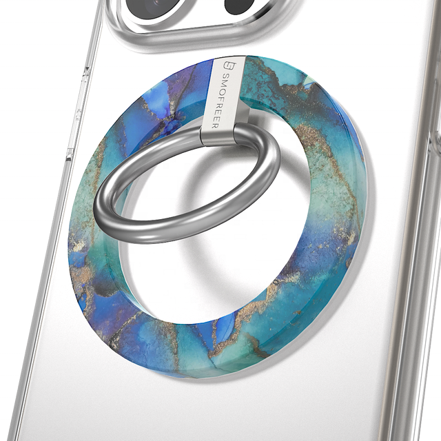 Customizable Mobile Phone Ring Holder IMD Portable Magnetic Phone Grip