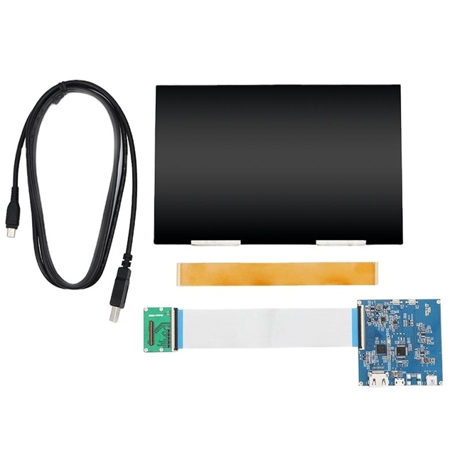 8.9 inch 2560*1600 2K TFT LCD Screen Panel with MIPI Driver Board for DIY Projector Kit / Pi/Light Curing 3D Pr new