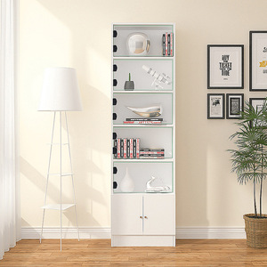 Charnière en verre à ressonance 90 degrés en alliage de zinc brossé moderne et simple pour vitrine d'armoire - Product Image 1