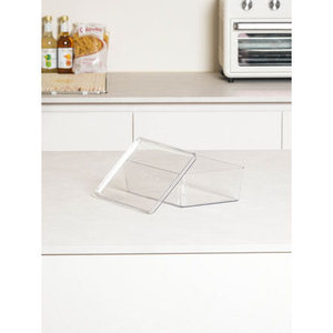 Cassetta trasparente per animali domestici soluzione 17.5x26 cm per la conservazione della cucina - Product Image 1