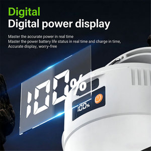 Ampoules LED solaires suspendues pour le camping avec indice de protection IP65, éclairage d'urgence longue durée pour les marchés nocturnes - Product Image 5