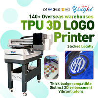 Imprimante d'étiquettes en silicone TPU 3D Yinghe pour vêtements, imprimante d'étiquettes TPU à transfert thermique, imprimante numérique à plat multifonction TPU