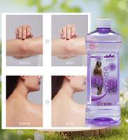 Élixir Corporel Luxueux à la Lavande Écologique Nourrissant Anti-Âge Raffermissant pour une Peau Douce et Soyeuse, Soulagement du Stress et du Sommeil