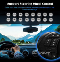 Stocks UE ES8814C 7 pouces Octa Core Android 14 4G WiFi DSP Lecteur DVD de voiture Navigation Autoradio pour Porsche Cayenne GPS de voiture Stéréo