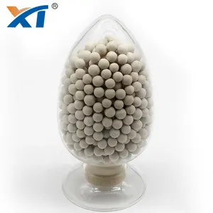 XINTAO 3mm 6mm 13mm 19mm 23-26% Al2O3 Bola de cerámica de alúmina inerte como medios de soporte de torre en la industria de vertederos