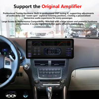 Autoradio Android 14 Penhui pour LEXUS IS 2005-2012, 16+512 Go, son cristallin, lecteur DVD, écran multimédia 4K de 12,3 pouces, DSP
