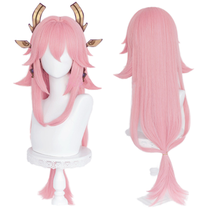 Pelucas de Cosplay de la Serie Genshin Impact de ShunTing: Shenhe, Furina, Xiao, <span class=keywords><strong>Hu</strong></span> <span class=keywords><strong>Tao</strong></span>, <span class=keywords><strong>Raiden</strong></span> <span class=keywords><strong>Shogun</strong></span>, Vallesa - Product Image 1